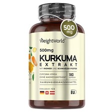 Kurkuma Kapseln - 180Stk - 500