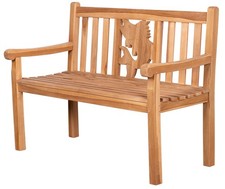 Teakholz sitzbank gartenbank - teakholz,