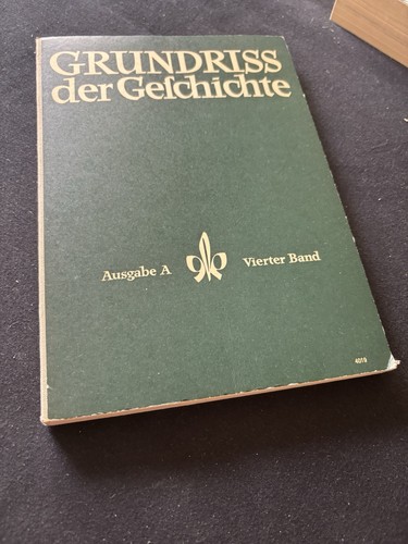 Grundriss der geschichte - grundriss,