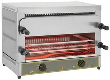 Neumärker Sandwich-Toaster Gastro 4kW Edelstahl Quarzgrill 400V