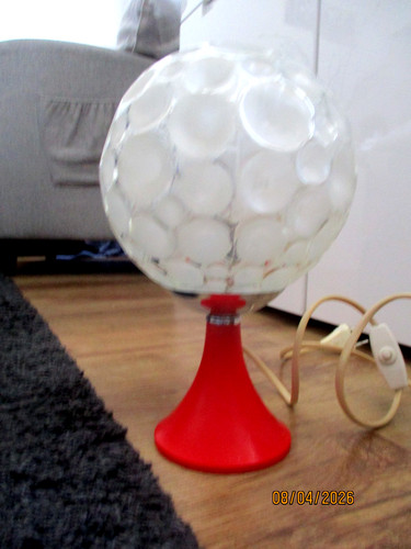 Vintage tischleuchte bubble - tischleuchte,