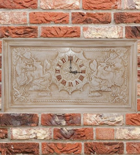 Relief clock jagd hunting - relief,