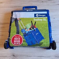 Berger Einkaufstrolley XL Karre faltbar 42x 40 x 37 cm Camping Caravan Outdoor