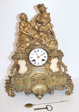 Antike Portaluhr Kaminuhr