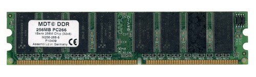 Arbeitsspeicher mdt 256mb ddr - 256mb,