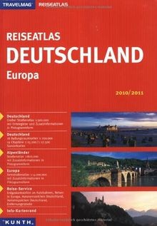 Reiseatlas deutschland europa - reiseatlas,