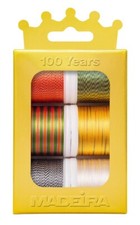 Madeira Jubiläums-Box Gold Crown 6 Stück Rayon Multicolor Nähgarn