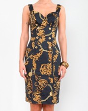 5/0107 Damen Kleid Trägerkleid Sommerkleid Gr. 40 Cotton dunkelblau von  LISSA