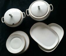 Walküre Porzellan Kuchenteller Speiseteller Servierplatte Terrine Gold AUSWAHL