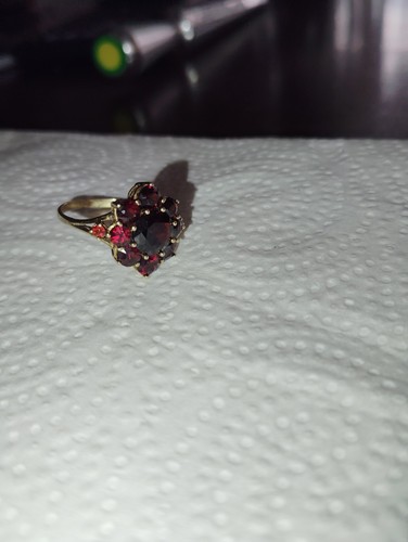 333 gold ring mit - 333,