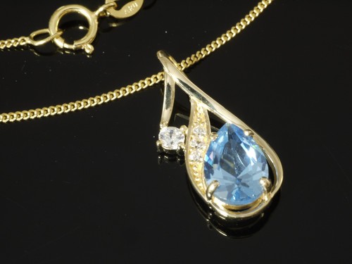 585 goldkette mit sky - 585,