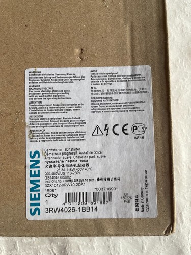 Siemens sirius sanftstarter - sirius,