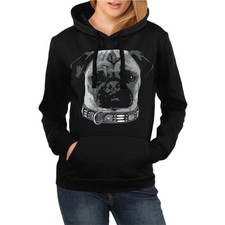 Frauen Kapuzenpul​lover Mops