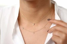 Diamond Neck Chain Necklace 5
