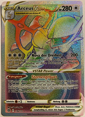 Pokemon arceus vstar rainbow - pokemon,