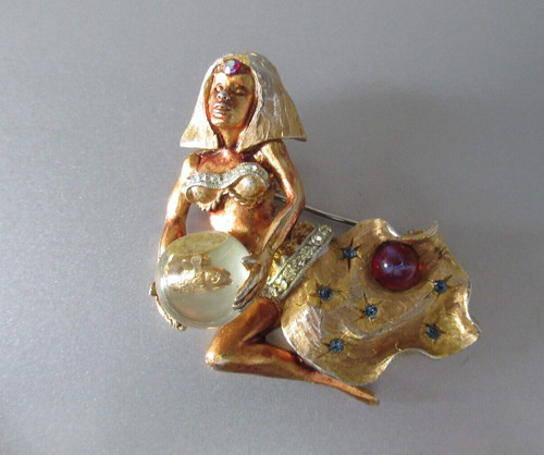 Vintage brosche signiert - vintage,