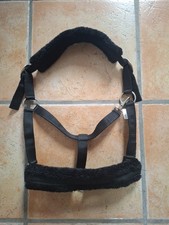 Showmaster Halfter Fellhalfter schwarz VB