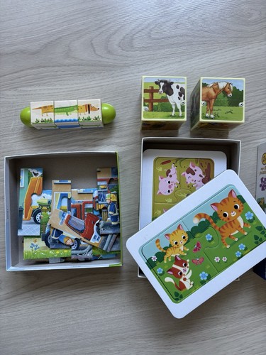 Kinderpuzzle set ravensburger - set,