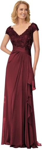 Chiffon brautmutterkleid - chiffon,