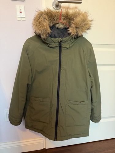 Winterjacke parka jungen khaki - winterjacke,