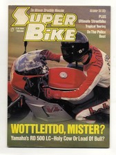 SUPERBIKE OCTOBER 1984-YAMAHA