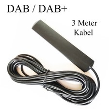 ✅ DAB+ ANTENNE Auto DAB Klebeantenne Kfz Fenster Antenne Autoradio DIGITAL SMB