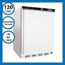 Tiefkühlschrank Gefrierschrank weiß Gastronomie Lager 120 Liter