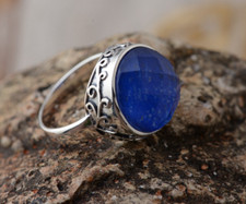B11 Ring Blue Lapis Lazuli