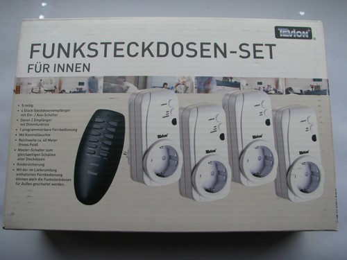Tevion funksteckdosen set - tevion, funksteckdosen-set