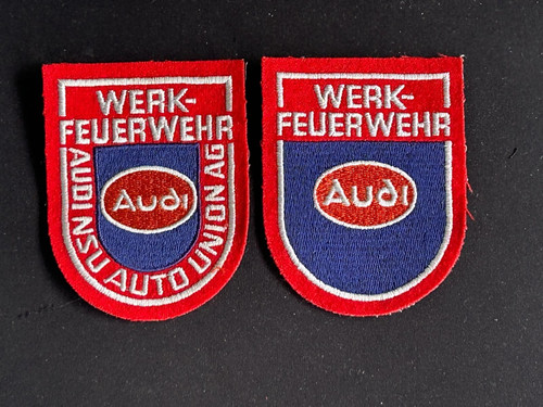 Zwei ärmelabzeichen audi - zwei, wf