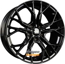 4 Alufelgen PLATIN P 118 Black