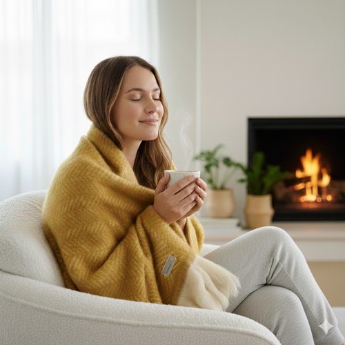 Wolldecke cozy warme - wolldecke,