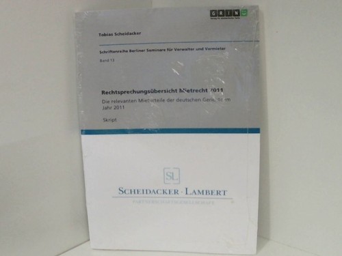 Rechtsprechungsübersicht