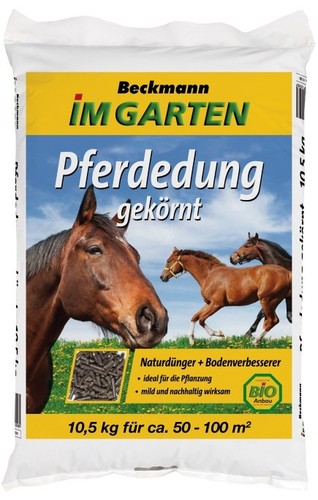 Pferdedung 5kg gekörnt bio - 10,5kg,