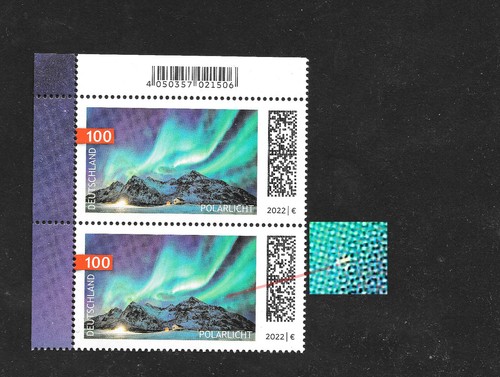 Bund 3680 f3a eckrandpaar - f3a, **