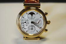 IWC Da Vinci Ewiger Kalender 18k / 750er Gelbgold  Grundüberholung Wempe