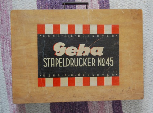 Geha stapeldrucker 45 - geha, no.