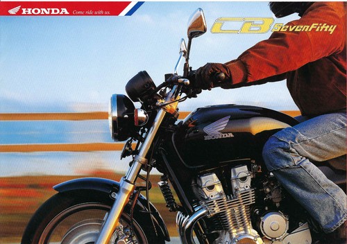Honda cb750 seven fifty - honda,