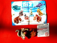 2006 kinder joy ICE AGE 2 SCRAT unbebaut + BPZ VARIANTE 006 FOX  RAR!!!