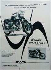 Honda CB 92 Benly, originale Werbung aus 1960                      1  