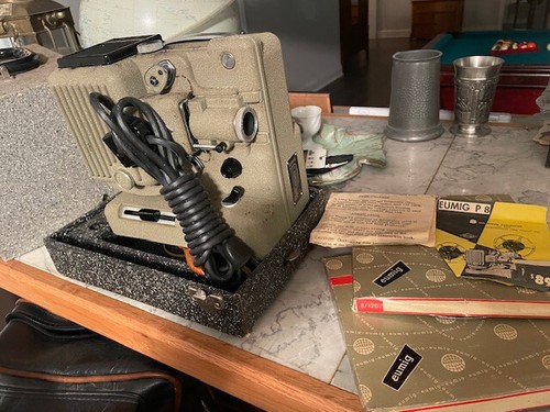 Eumig 8mm movie projector