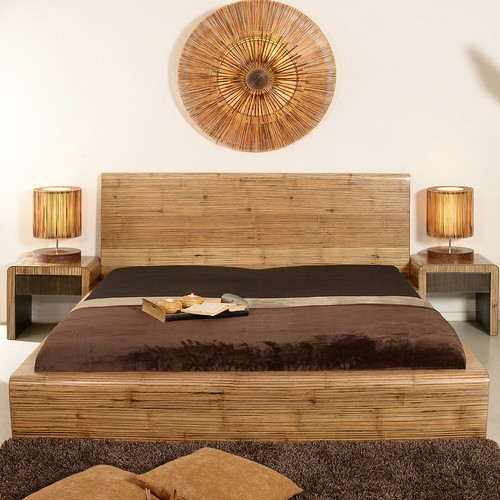 Bambusbett zen 140x200 - bambusbett,