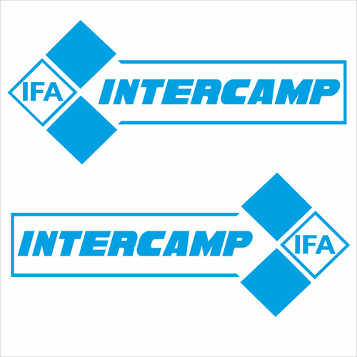 Ifa intercamp aufkleber 30cm - ifa,