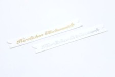 Spruchband herzlichen - spruchband, "herzlichen
