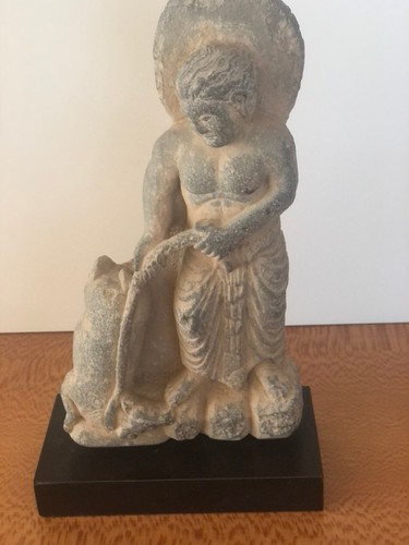 Gandhara relief figur eines - gandhara-relief,