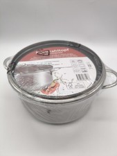 2,9 Liter 20cm  Edelstahl Topf