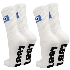 HSV Sportsocken HSV Logo Schriftzug 2er-Set HSV Fanartikel Shop Socken Strümpfe