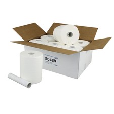 6 Handtuchrollen a 140 m Centerfeed 2-lagig 24 cm unperforiert plastikfrei#90469