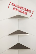 Nachrüstbare Eckablage