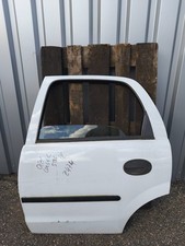 Opel Corsa C 5 Türer Tür Hinten Links Weiß Z474